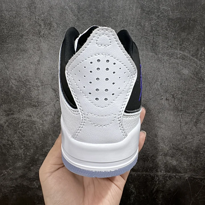 View 4 of Air Courtside 23 Simplified Mid-Top Retro Casual Sports Cultural Basketball Shoes AR1000-104