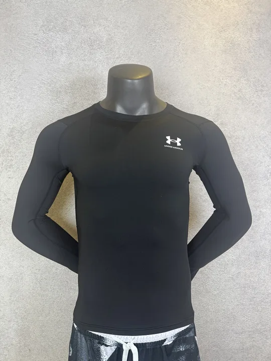 Black Long Sleeve Compression Shirt · Style 301-2