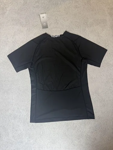 View 4 of Black Short Sleeve Compression Shirt · Style 303