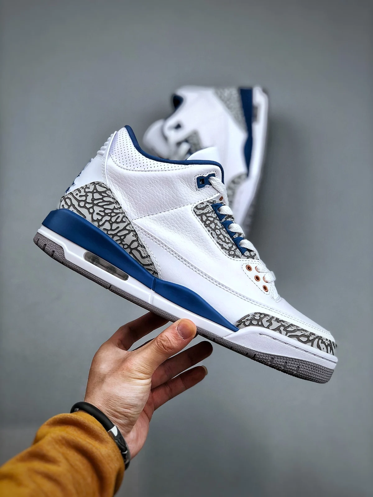 Air Jordan 3 High | True Blue and Copper | CT8532-148