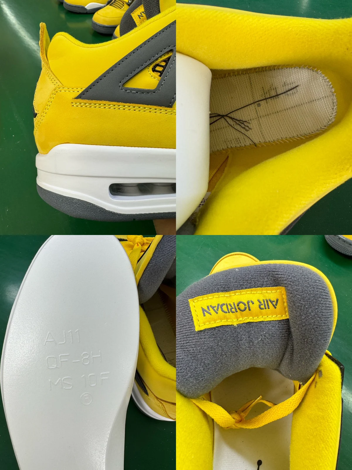 Air Jordan 4 High | Tour Yellow / Lightning | CT8527-700