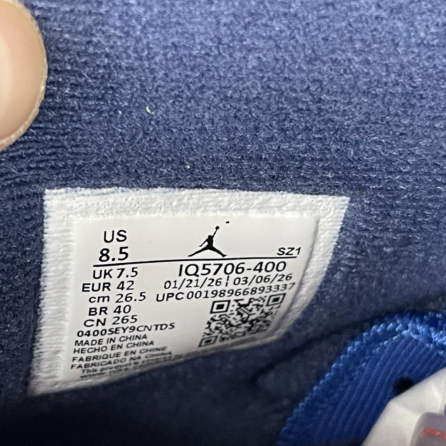 Air Jordan 6 High | Awake NY Midnight Navy | IQ5706-400