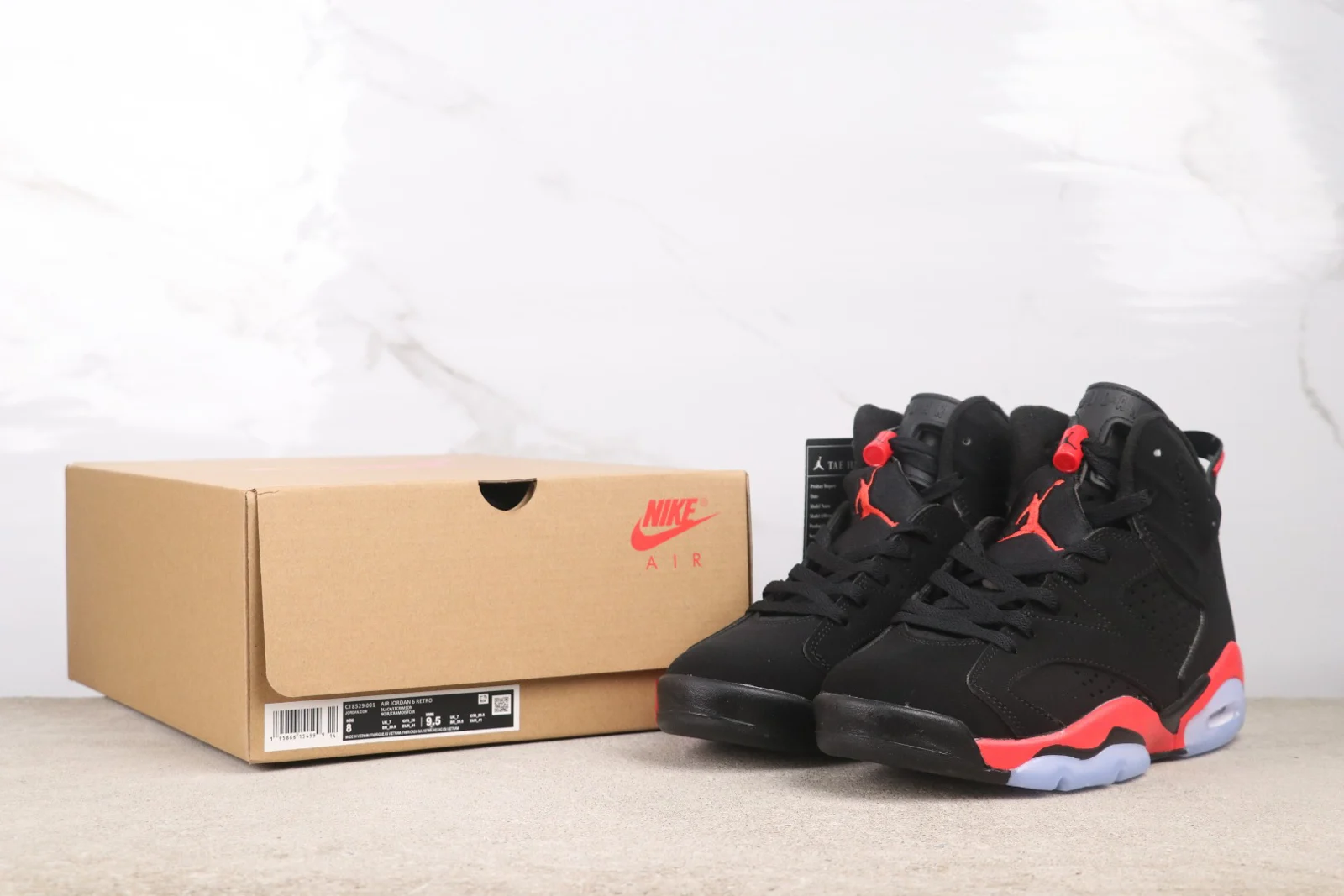Air Jordan 6 High | Infrared Salesman / Reverse Infrared | CT8529-001