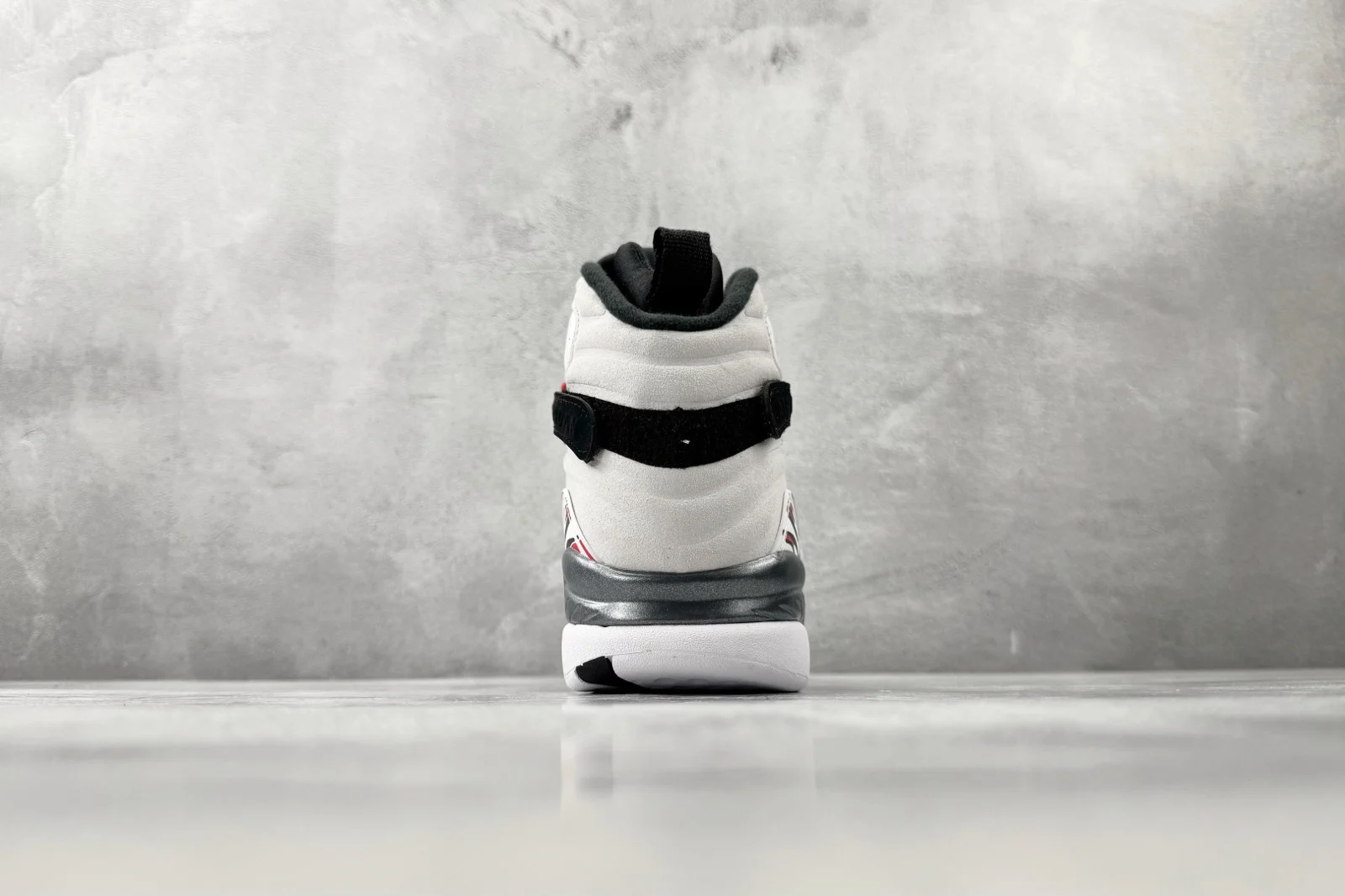 Air Jordan 8 High | White and True Red | 305381-100