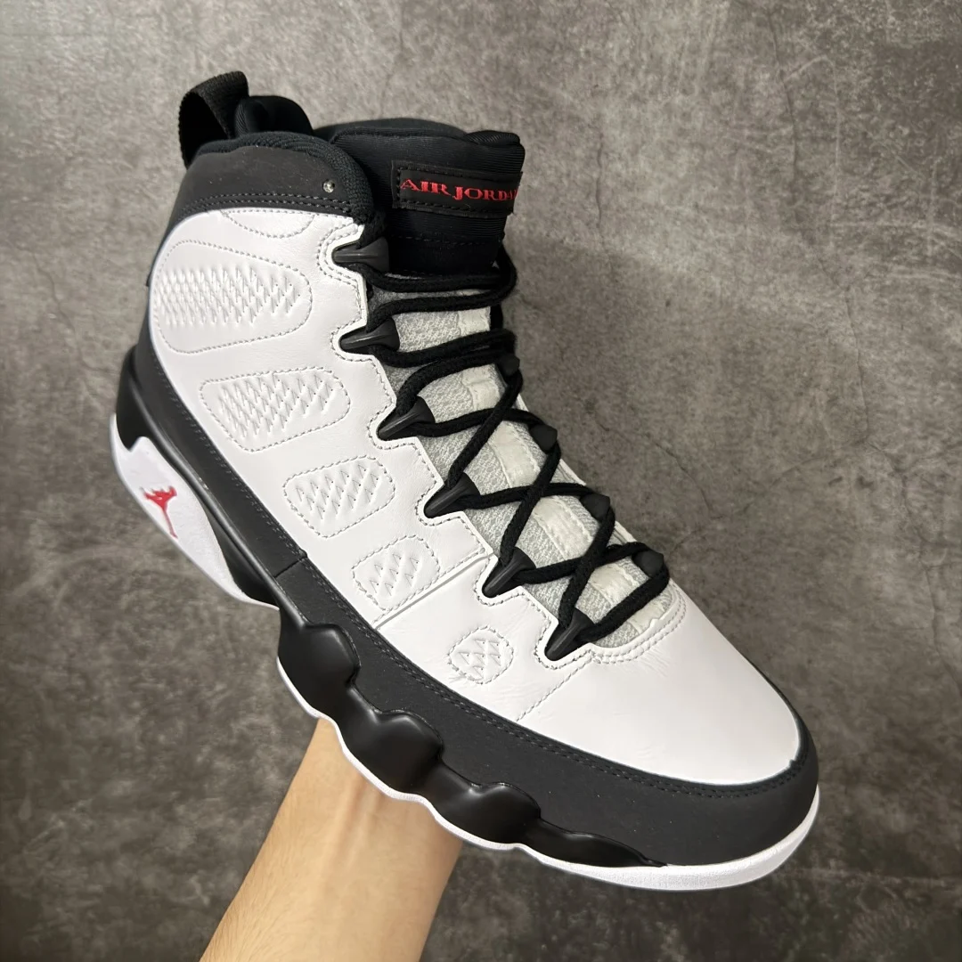 Air Jordan 9 High | White and Black | IX6179-100