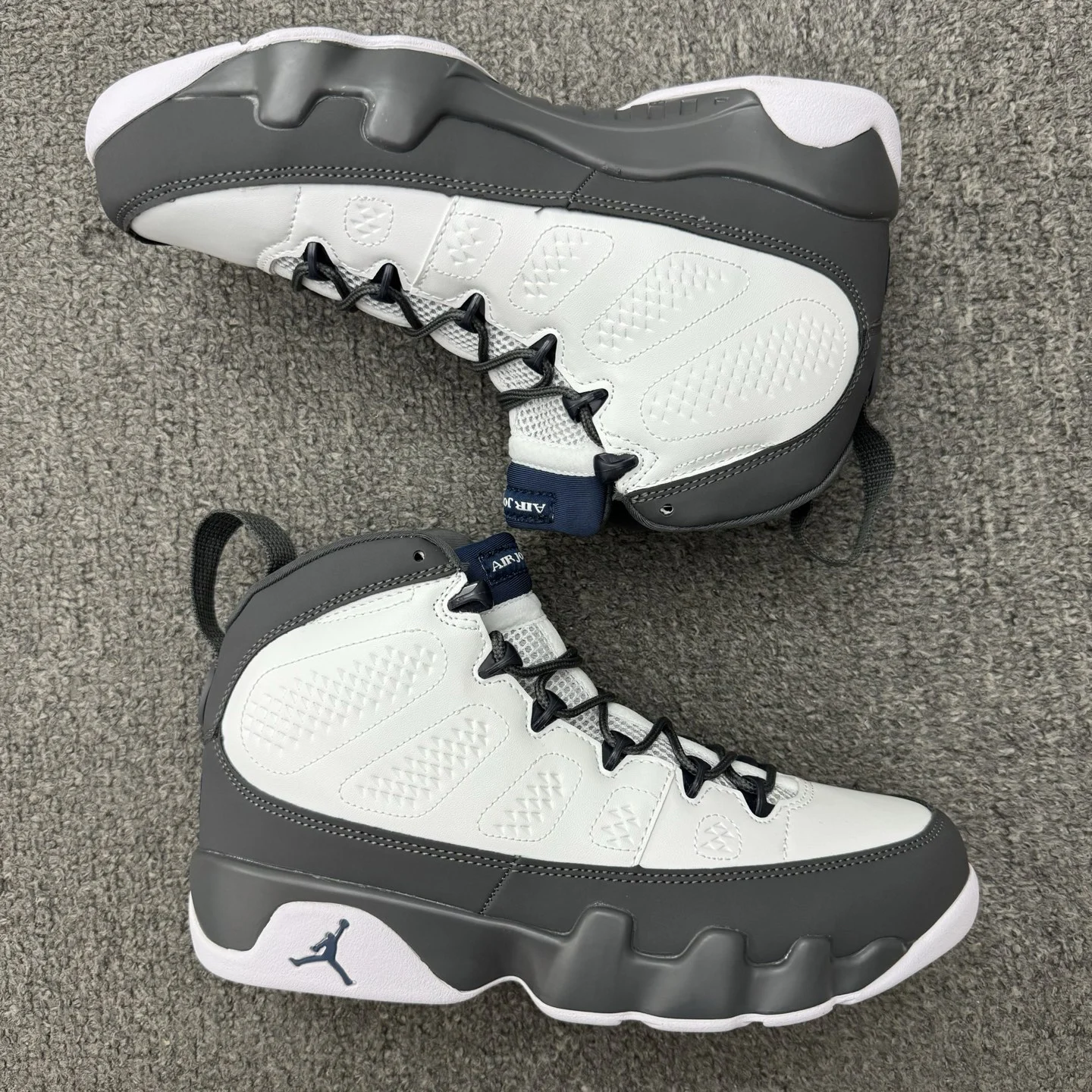 Air Jordan 9 High | Flint Grey and French Blue | HV4794-100