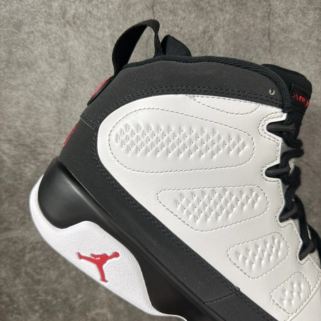 Air Jordan 9 High | White and Black | IX6179-100