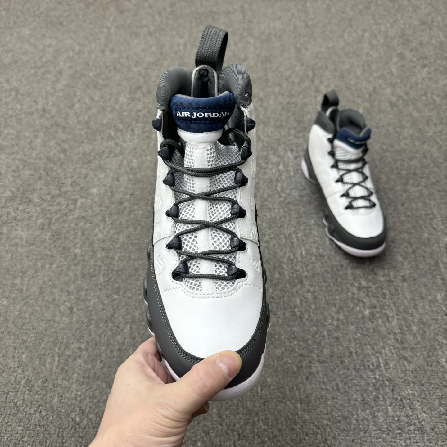 Air Jordan 9 High | Flint Grey and French Blue | HV4794-100