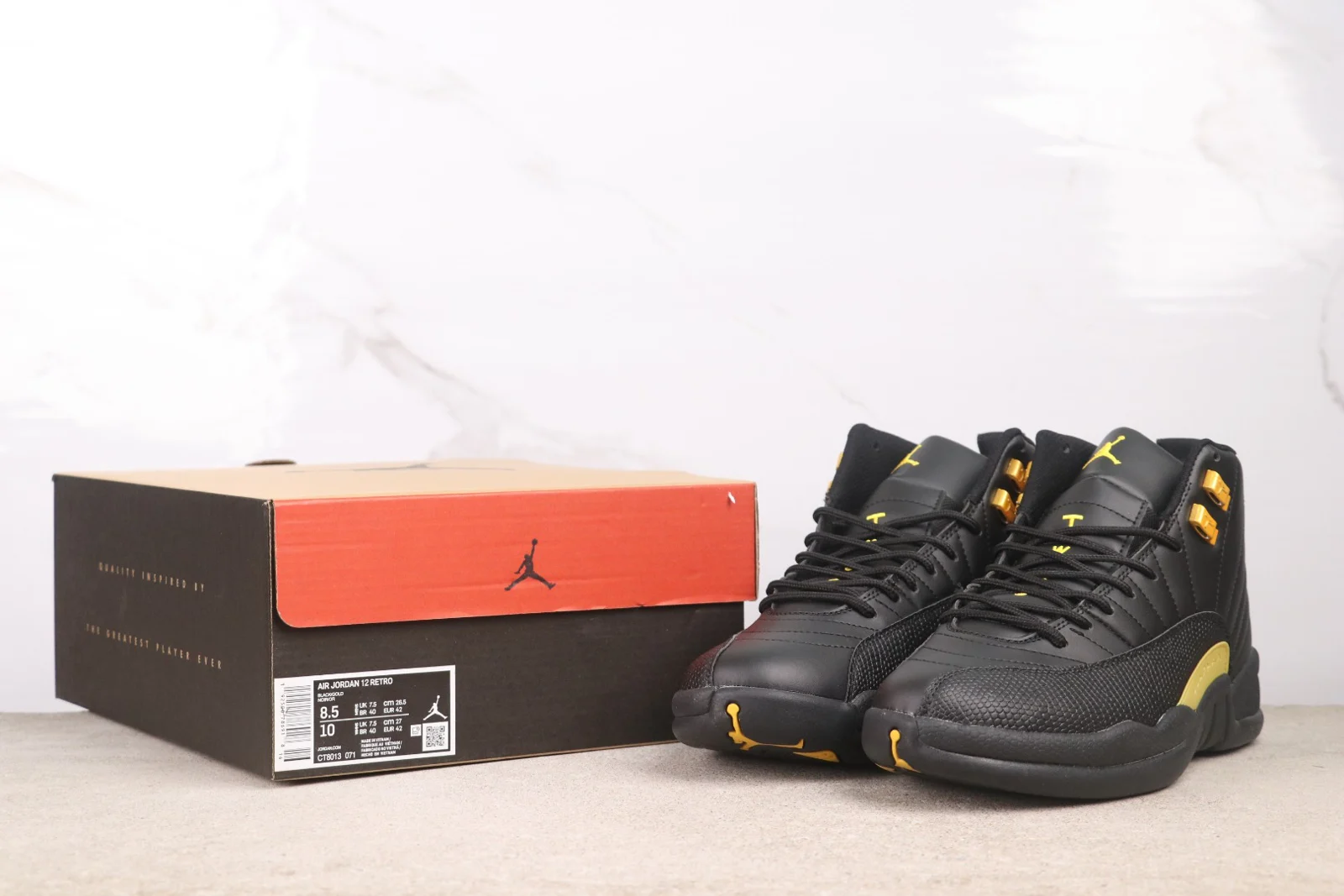 Air Jordan 12 High | Black Taxi | CT8013-071