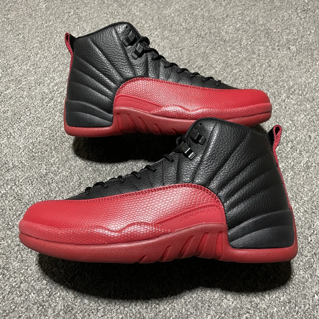 Air Jordan 12 High | Black / Varsity Red | CT8013-002