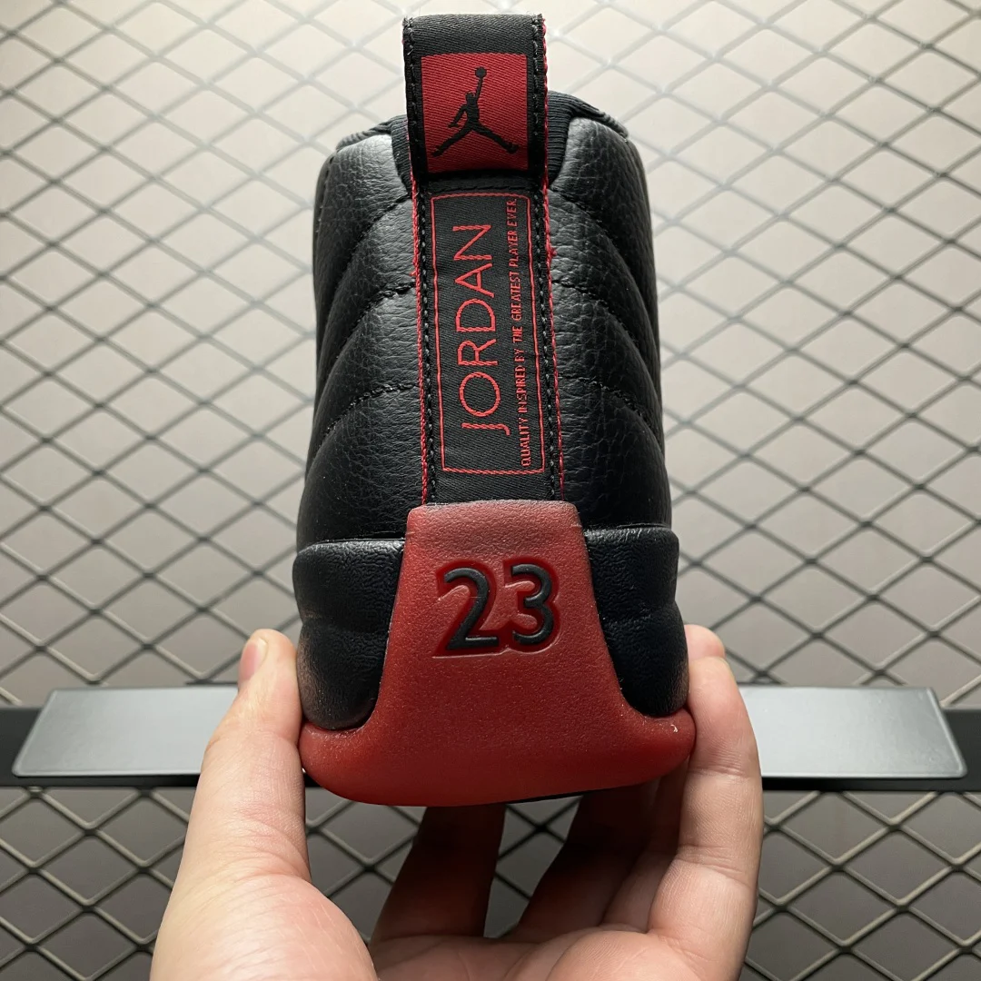 Air Jordan 12 High | Black / Varsity Red | CT8013-002