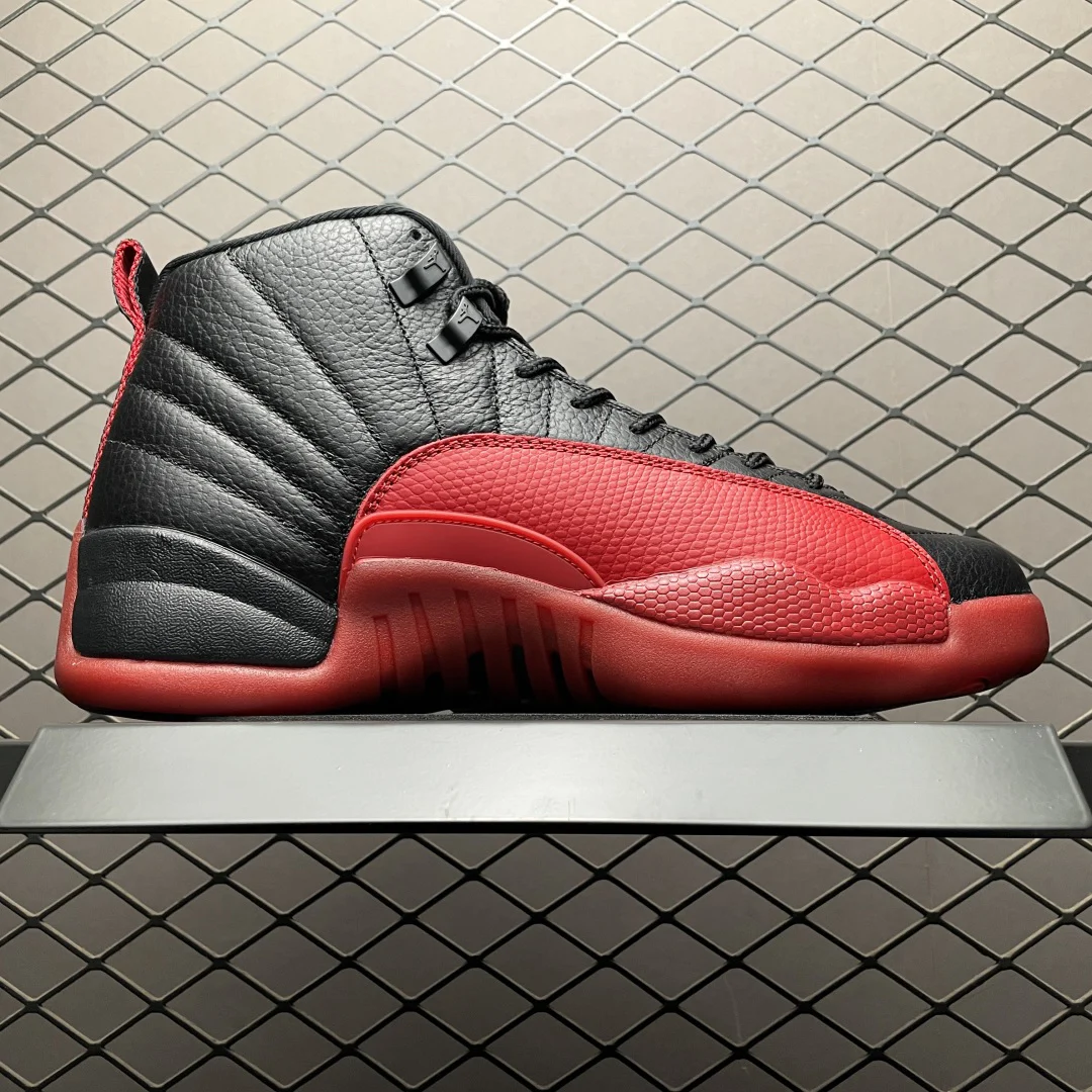 Air Jordan 12 High | Black / Varsity Red | CT8013-002