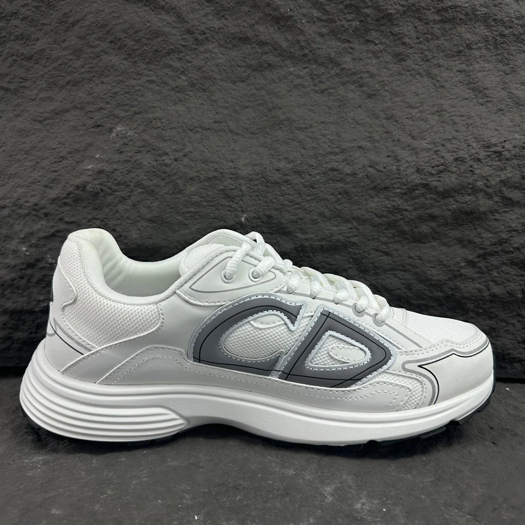 Dior B30 Countdown Sneaker | White Technical Mesh and Fabric