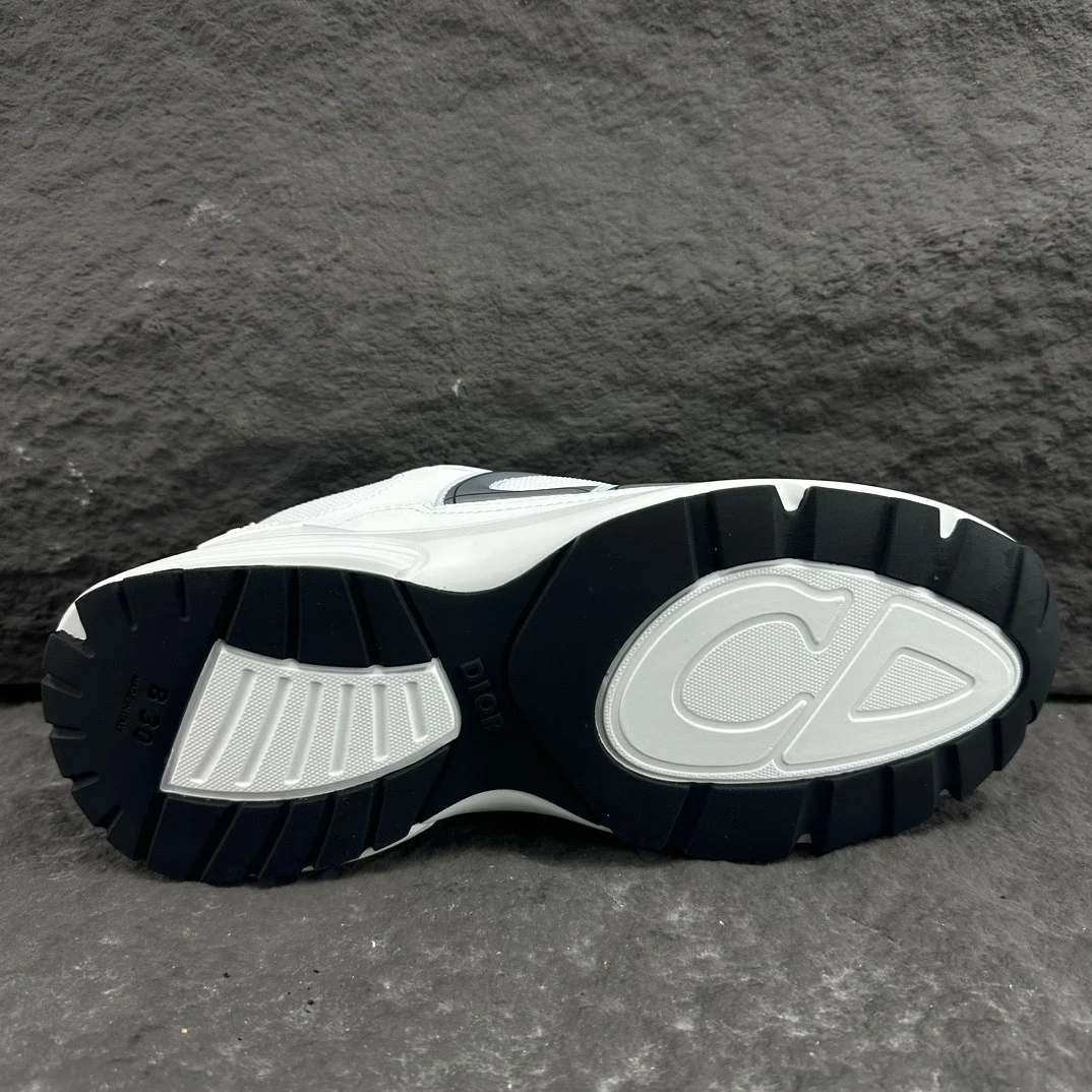 Dior B30 Countdown Sneaker | White Technical Mesh and Fabric