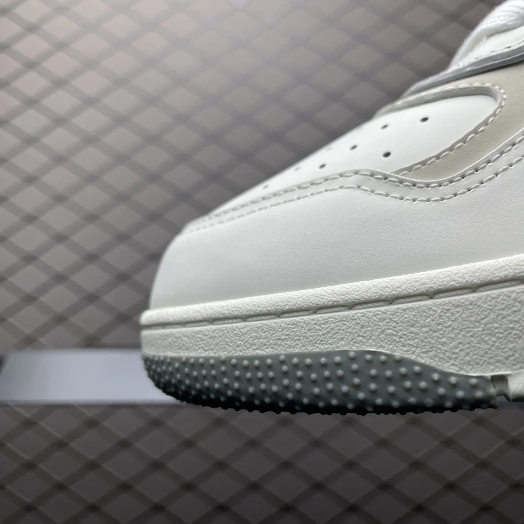 Dior B27 Uptown Low-Top Sneaker | White Calfskin with White Oblique