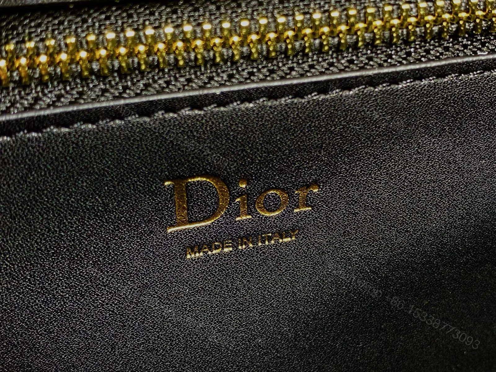View 6 of Dior Small Dior Médaillon Flap Bag in black