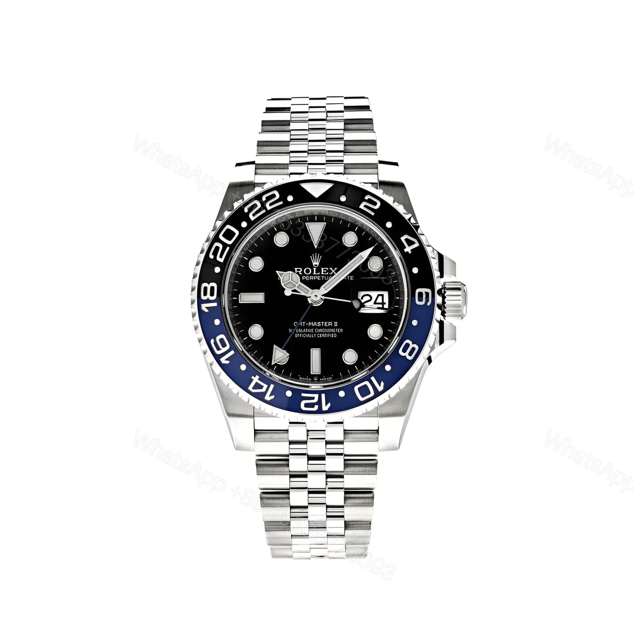 Rolex GMT Master II Oyster Bracelet 126710BLNR — view 1
