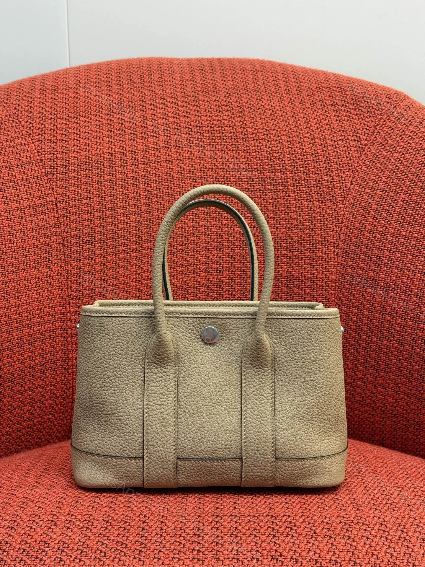 Hermès 原單 女款 Garden Party 托特包 荔枝紋皮革 通勤實用款 — view 1
