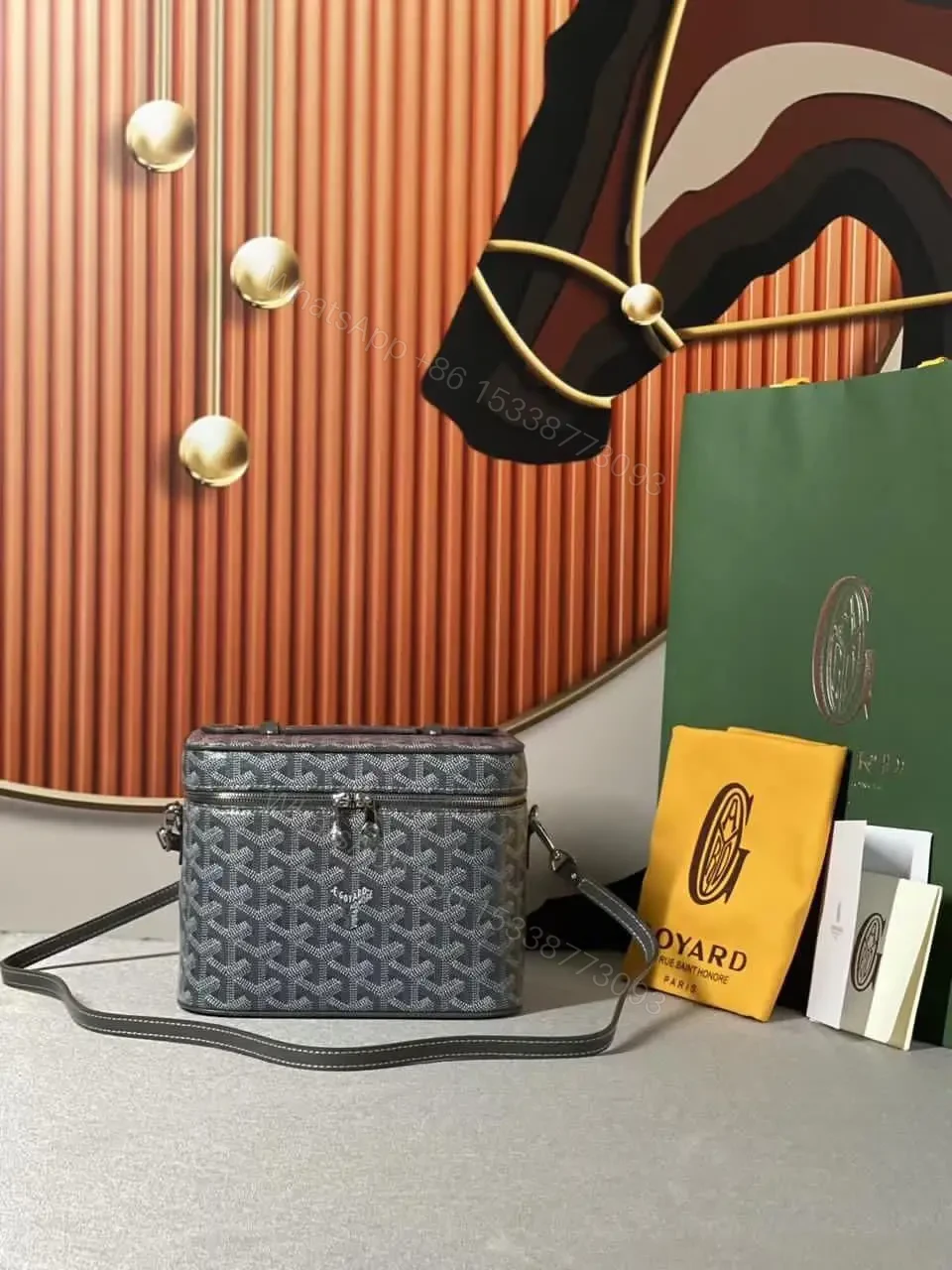 GOYARD VANITY WITH STRAP — view 1