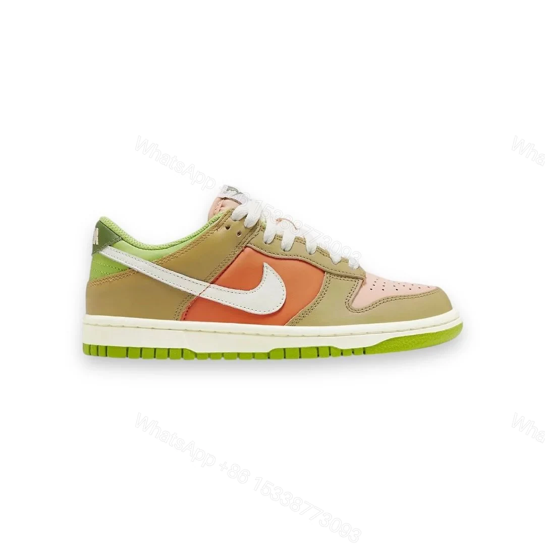 Nike Dunk Low Brown Green — view 1