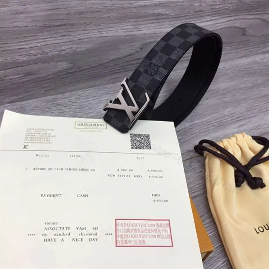 View 5 of LV INITIALES 40MM BELT – B116