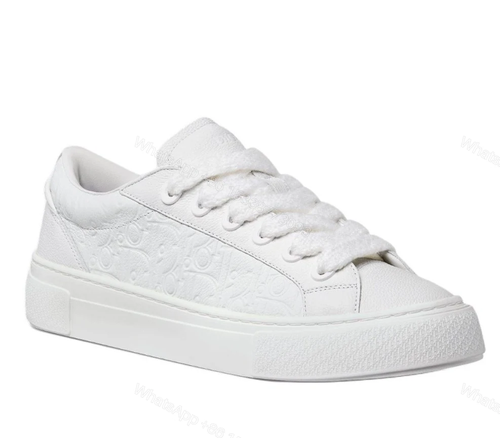 Dior B33 White Grained Calfskin 3SN303ZAY_H000 — view 2