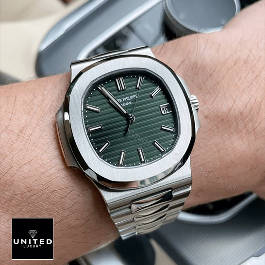 View 6 of Patek Philippe Nautilus Green Replica