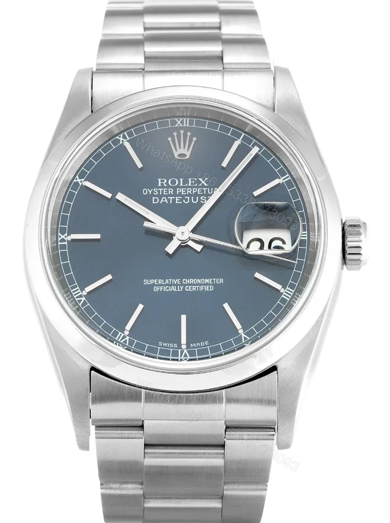 Replica Rolex Datejust Blue Dial 16200 36 mm — view 1