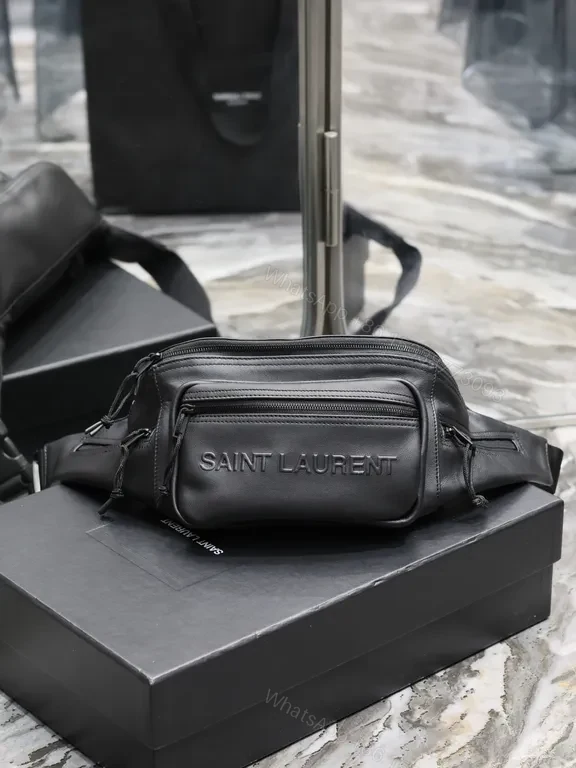 Black Leather Crossbody: Compact Luxe, Minimalist Hardware, Everyday Luxury Bag — view 1