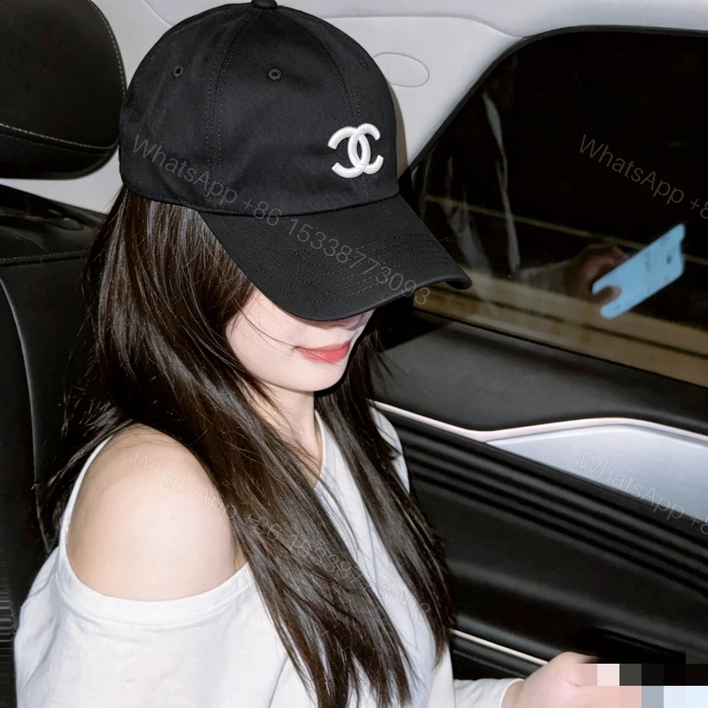 ChanelA貨棒球帽男女款經典刺繡Logo百搭休閒潮流帽 — view 1