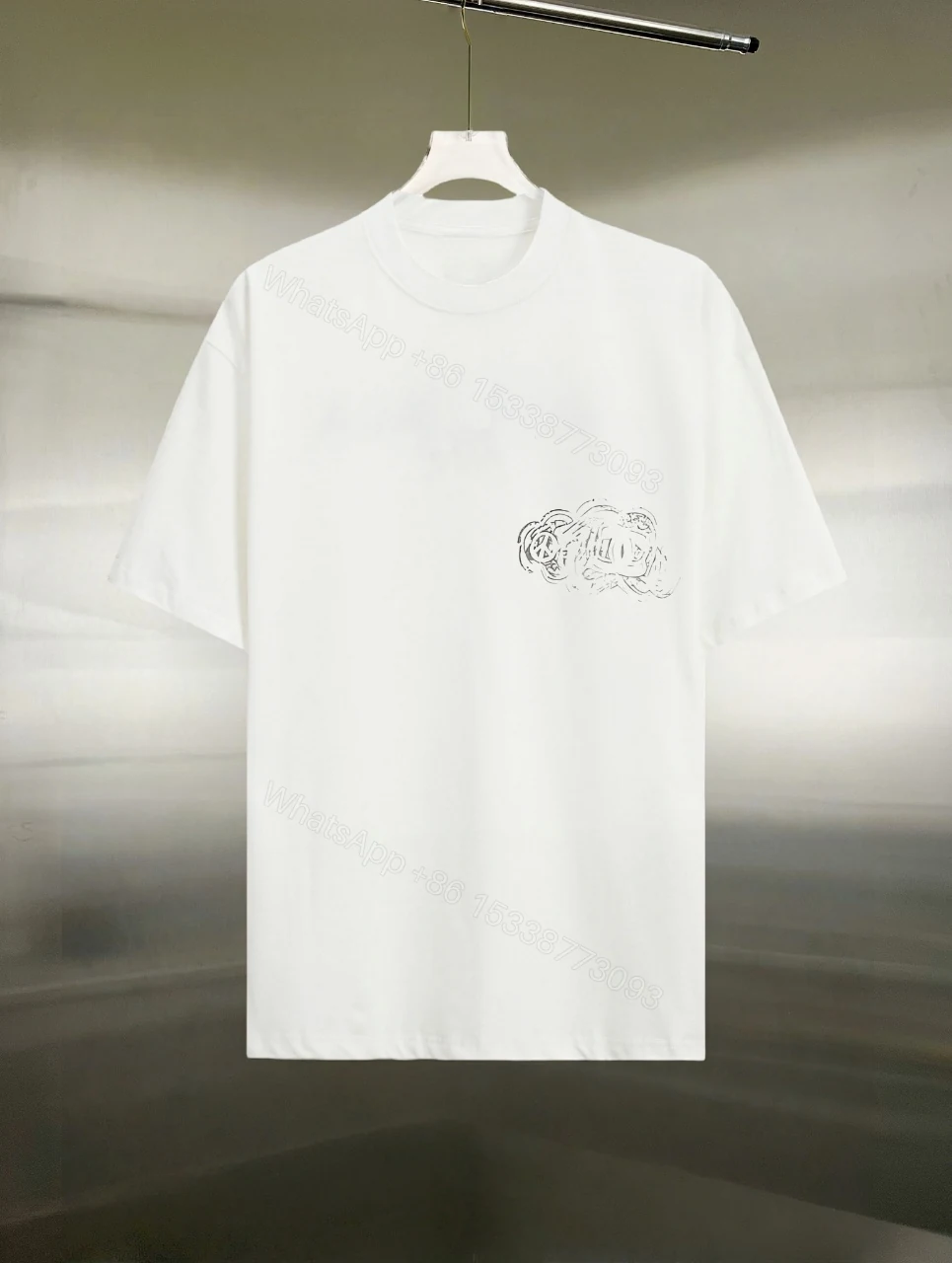 Chanel 高仿短袖T恤|簡約印花LOGO設計款 夏季舒適百搭 — view 1