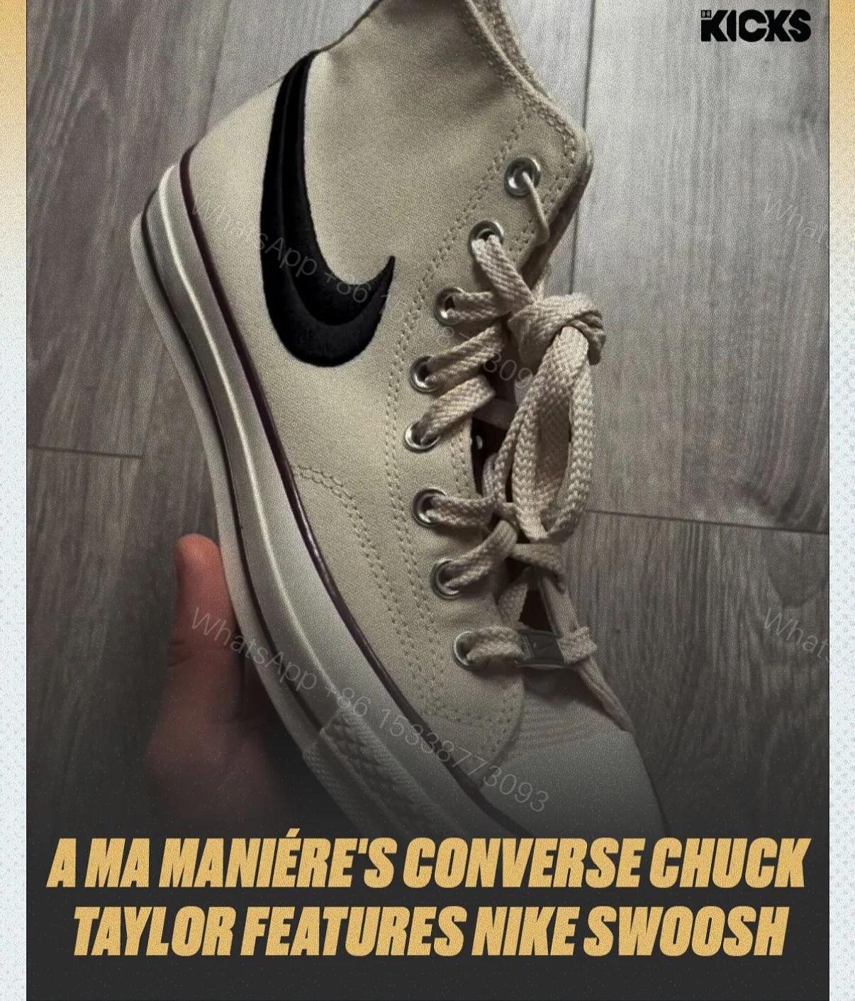 View 5 of FIRST COPY CONVERSE CHUCK TAYLOR X NIKE MANIERE FOR MEN