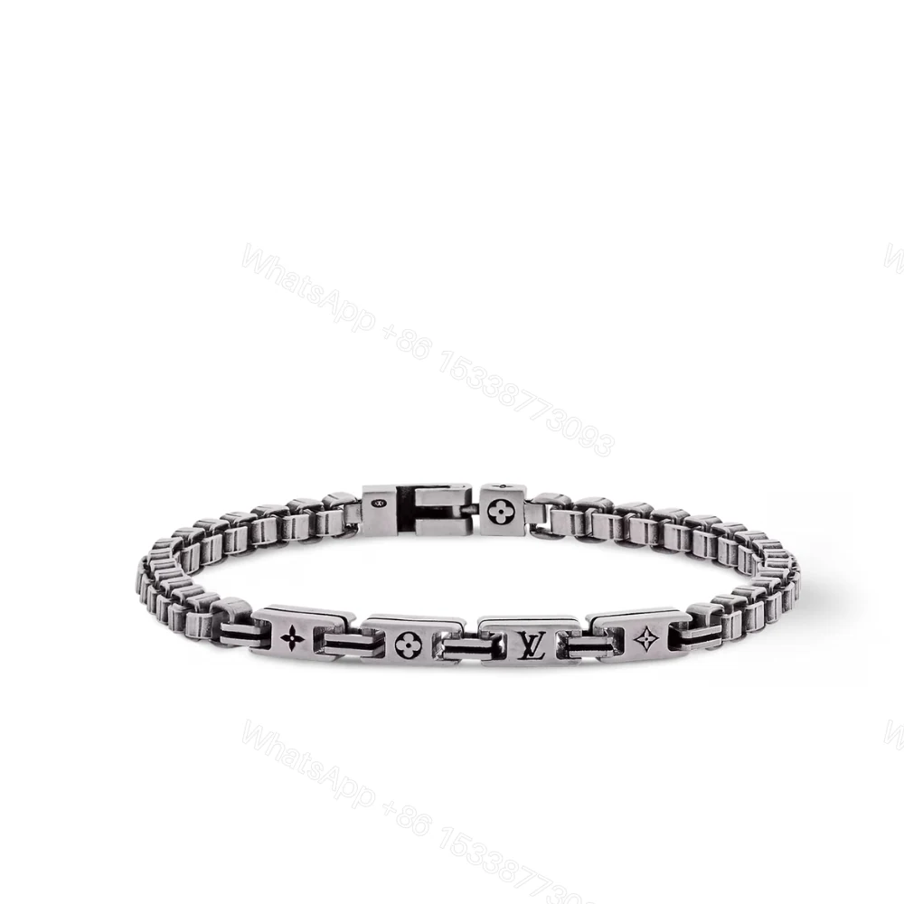 Louis Vuitton LV Tailor Bracelet Silver M1149L — view 1