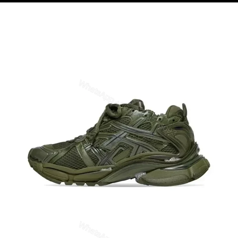 Balenciaga Runner Leather Free Khaki — view 1