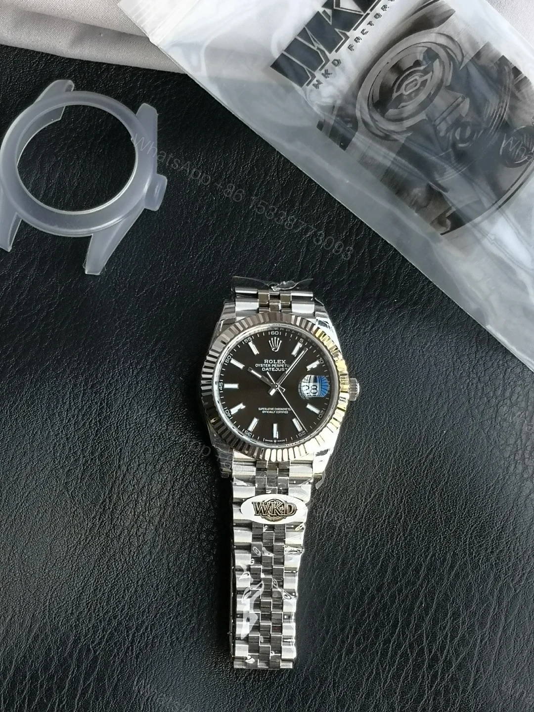 Rolex A貨 男款 Datejust 黑面經典腕錶 百搭商務風 — view 1