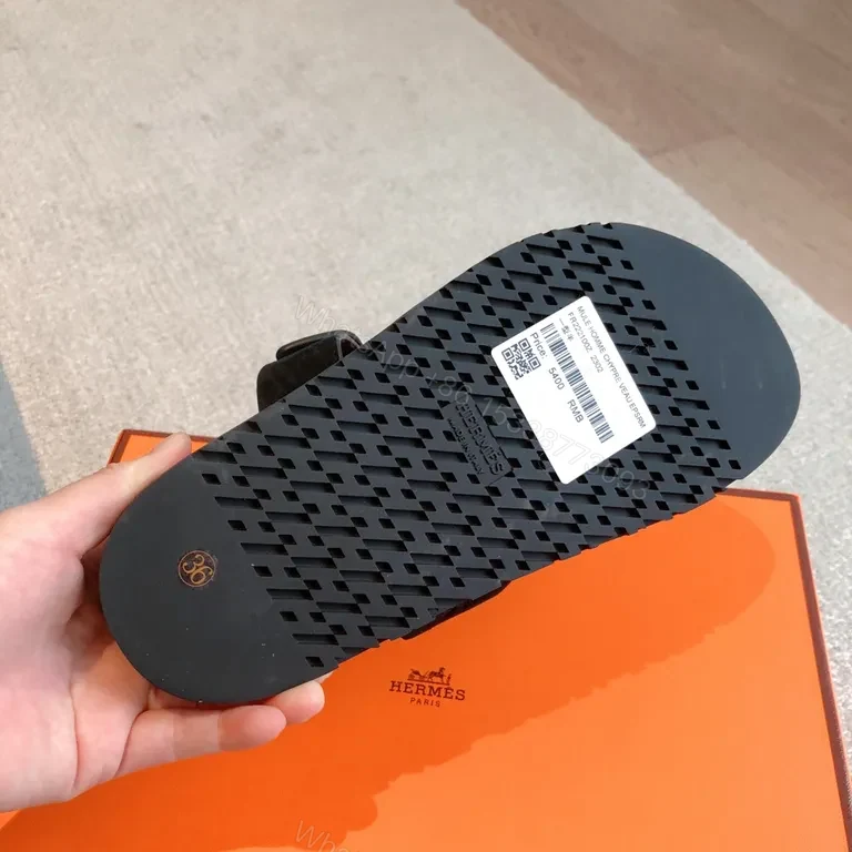View 8 of Chic Black Suede Slip-On Sandals â€” Elevated Comfort