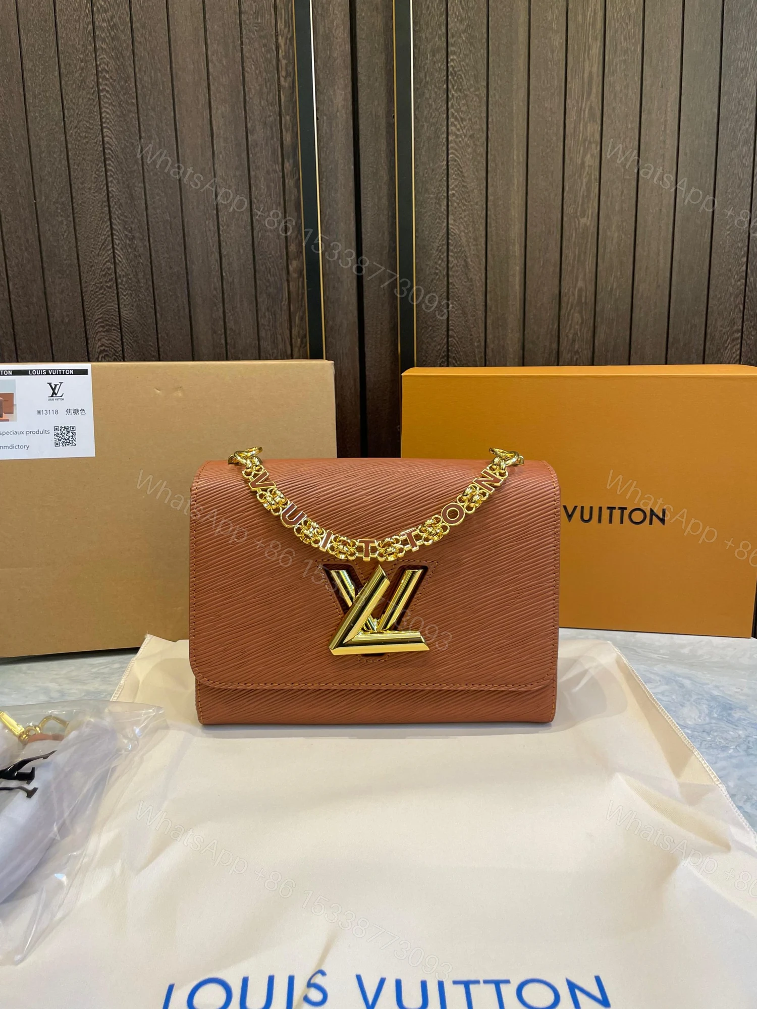 First Copy Louis Vuitton Twist PM Handbag with Double Box — view 1