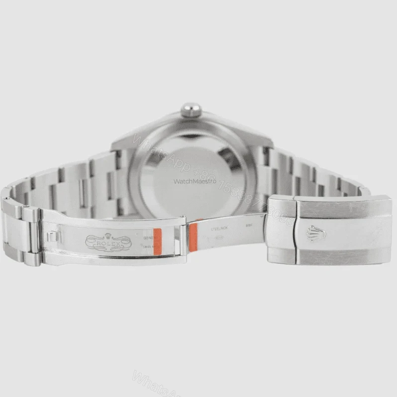 View 5 of Super Clone Silver Rolex Sky Dweller White Dial