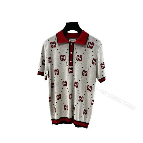 Gucci Polo t Shirt jacquard pattern — view 1