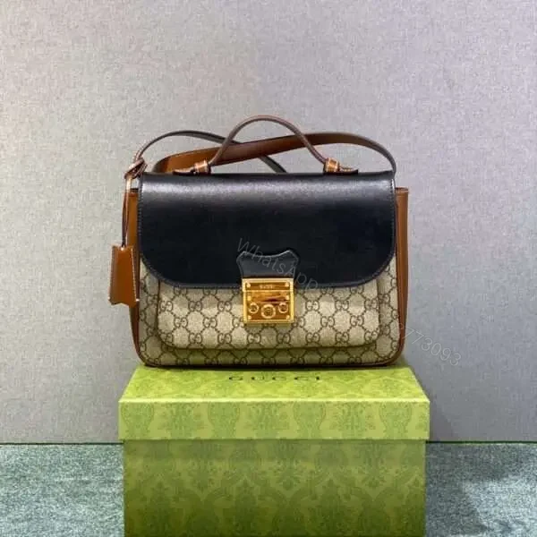 Gucci Padlock Handle Rep 11 Bag High Quality Traditional Pattern 28cm — view 1