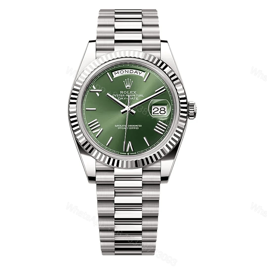 Rolex Day-Date Green Dial Replica — view 1