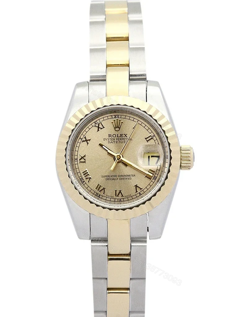 Replica Rolex Lady-Datejust Yellow Gold Dial 179163 26 mm — view 1
