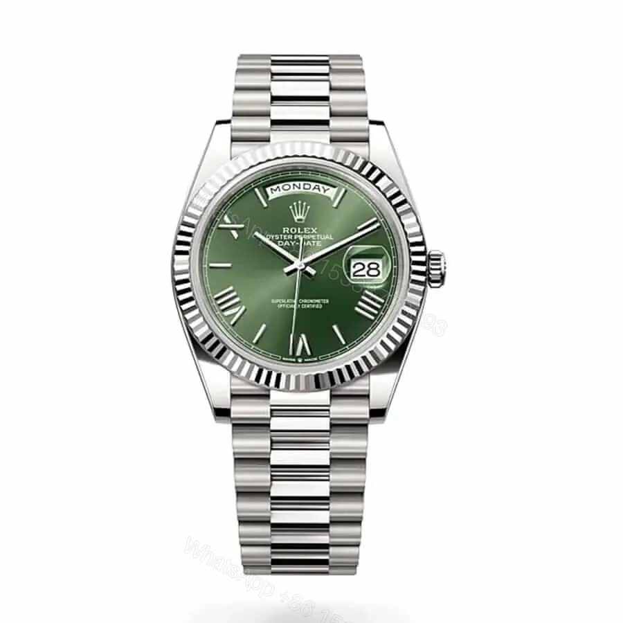 Rolex Olive Green Replica Watch — view 1
