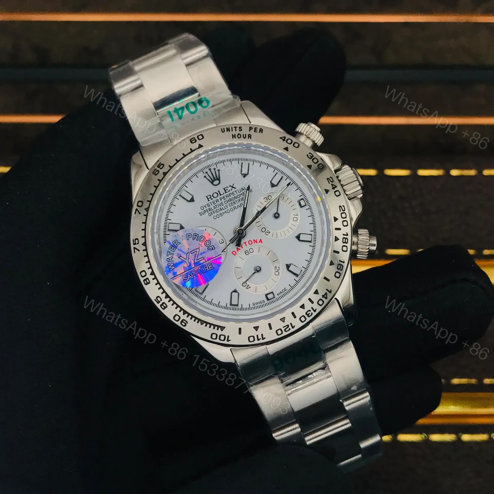 Rolex Daytona White Copy | Master Copy Watches — view 1