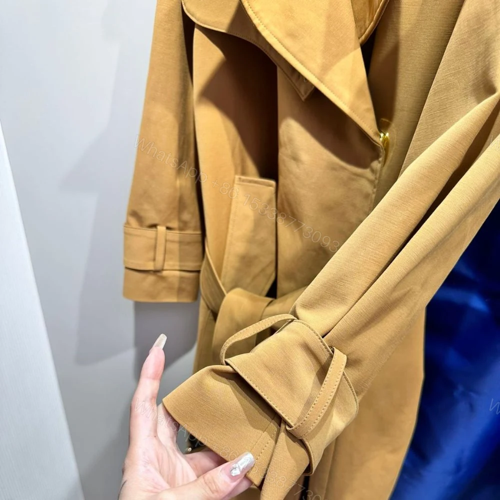View 6 of Louis Vuitton Oversized Detail Trench Coat Sandy Beige 1ABD9W