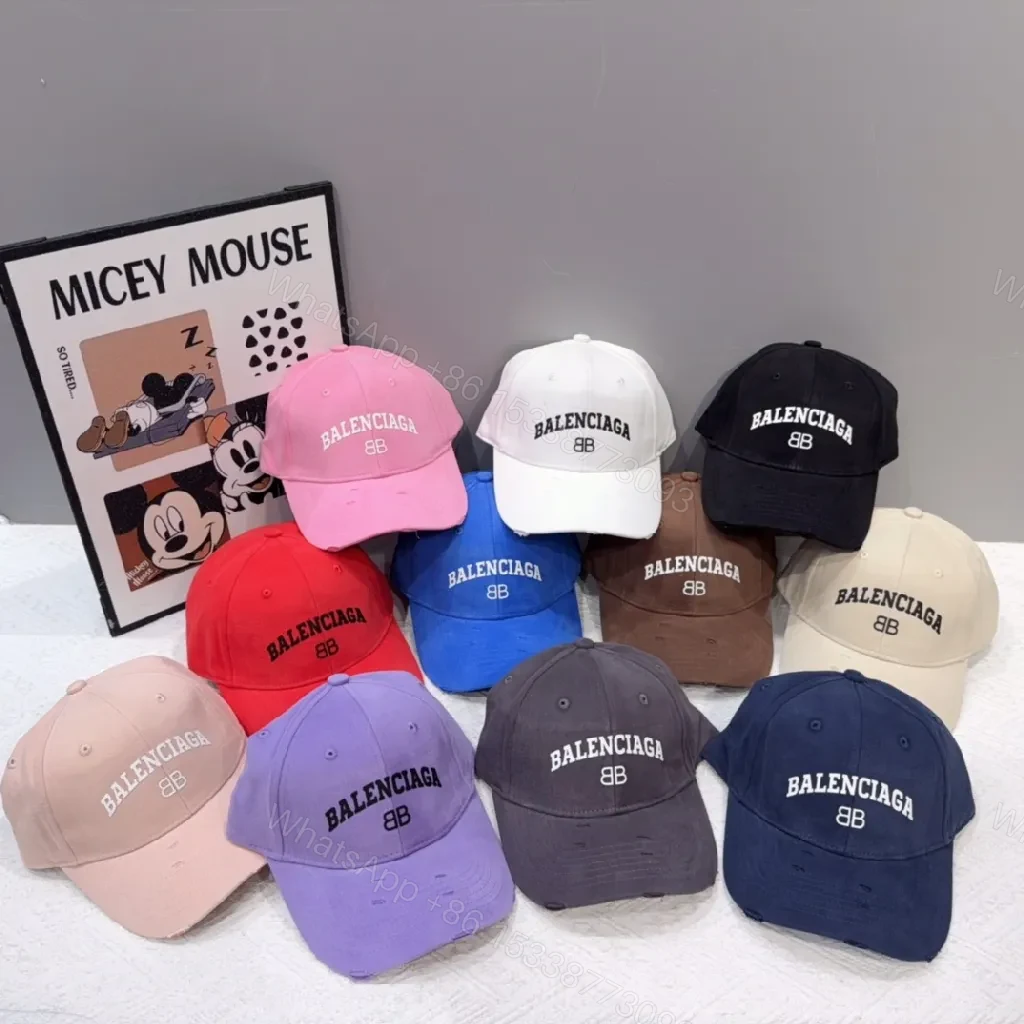 Colorful Cotton Cap, Balanced Logo, Low-Profile Crown, Adjustable Strap Baseball Cap — view 1