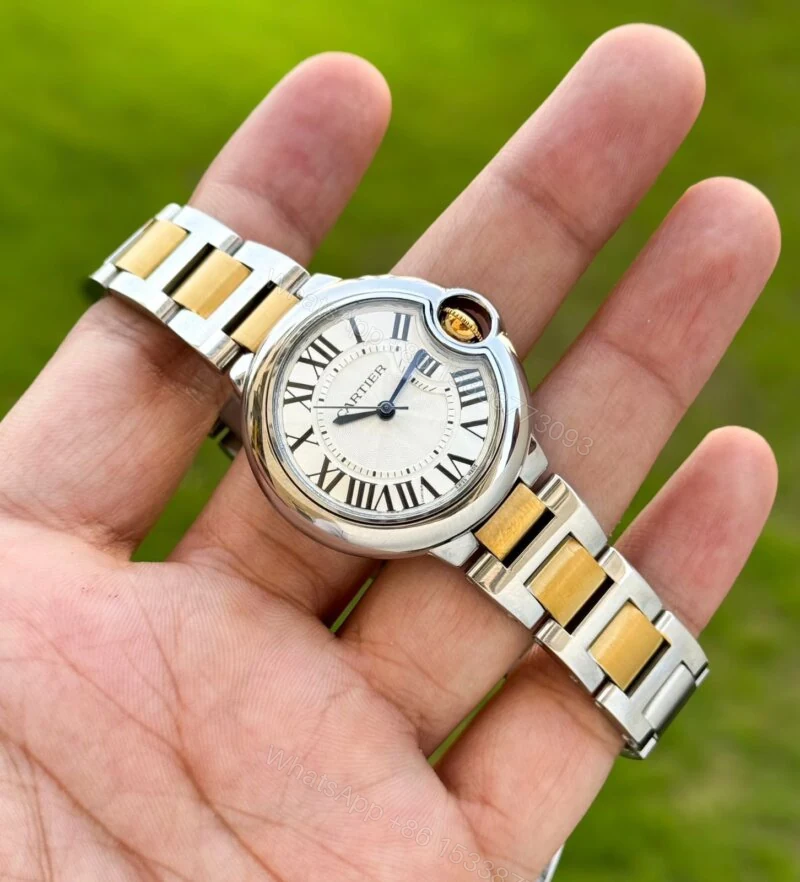 Cartier Ballon Bleu 33MM Two-Tone Quartz Watch — view 1