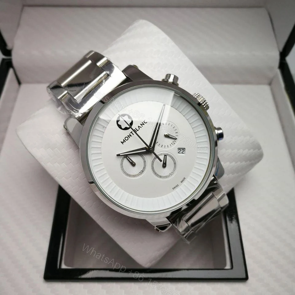 Montblanc Chronograph White Dial — view 1