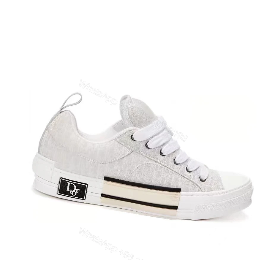 Dior B23 Skater Low Top Cream Dior Oblique Jacquard 3SN292ZUY_H800 — view 2