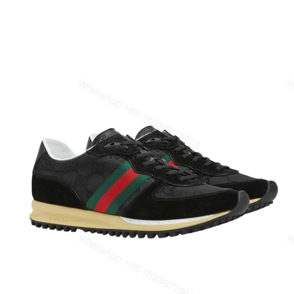 Gucci Men’S Re Motion Sneaker Black Original GG Canvas 832461 AAEW3 1042 — view 1